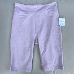 NWT Free People Movement Baby Pink Biker Shorts Size XS